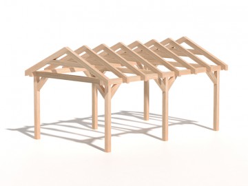 Dřevěná zahr. pergola 3,5x5,5m Dřevěná zahr. pergola 3,5x5,5m